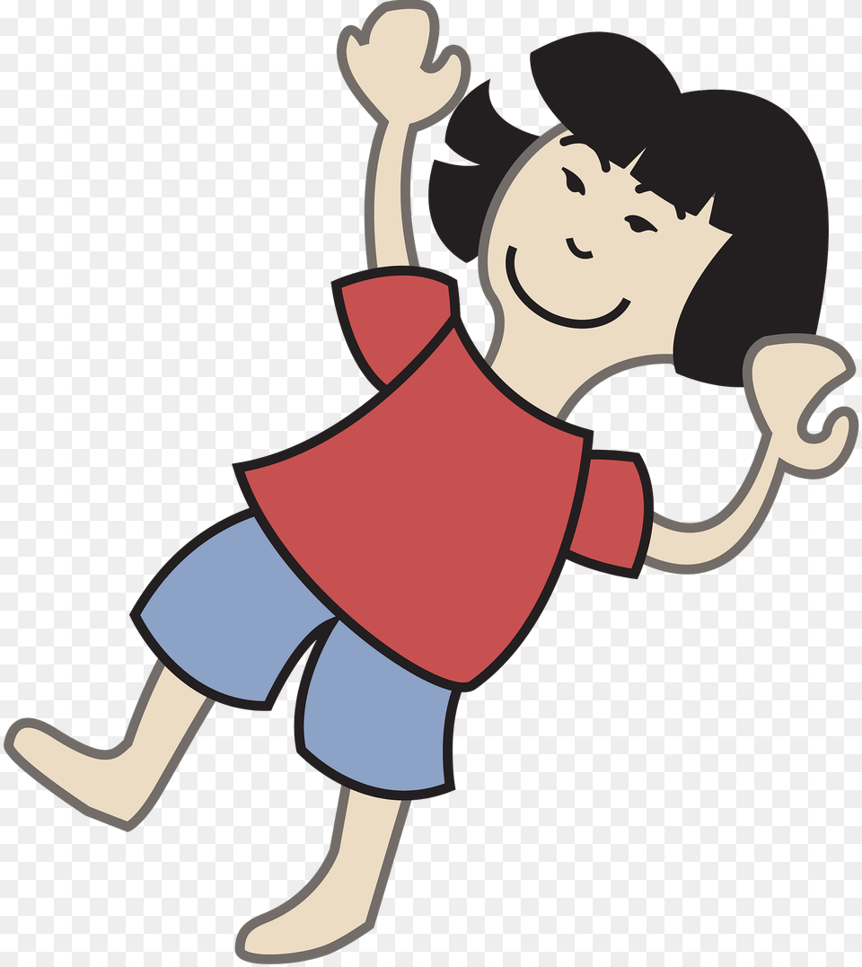 Asian Girl In Zero Gravity Clipart, Cape, Clothing, Cartoon Free Png Download