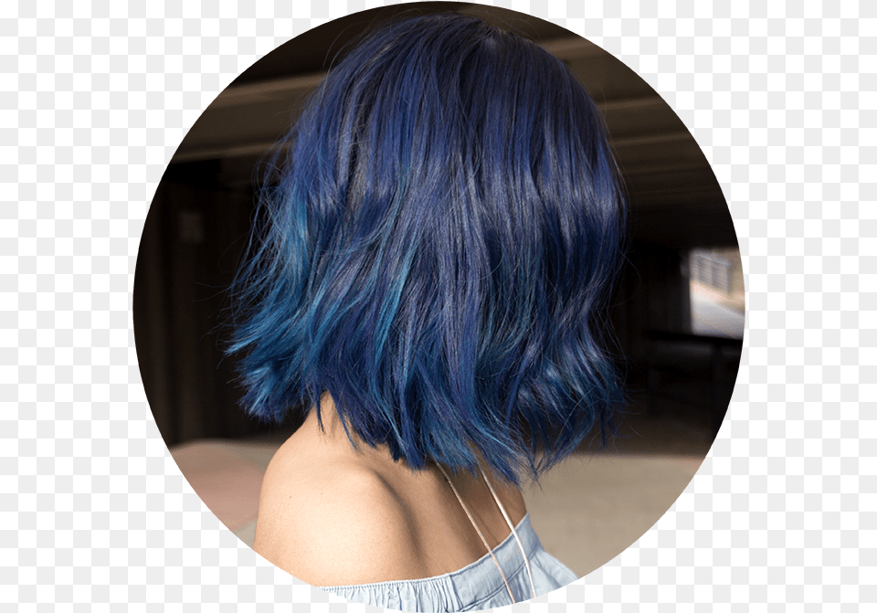 Asian Hair Color Blue Hair Color Melt, Adult, Female, Person, Photography Png Image