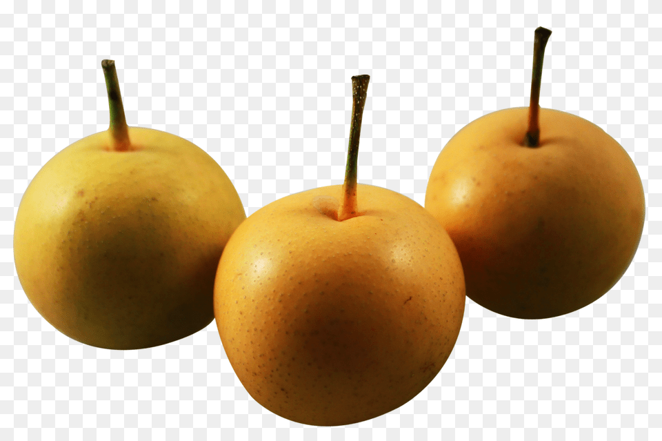 Asian Nashi Pear Food, Fruit, Plant, Produce Png Image