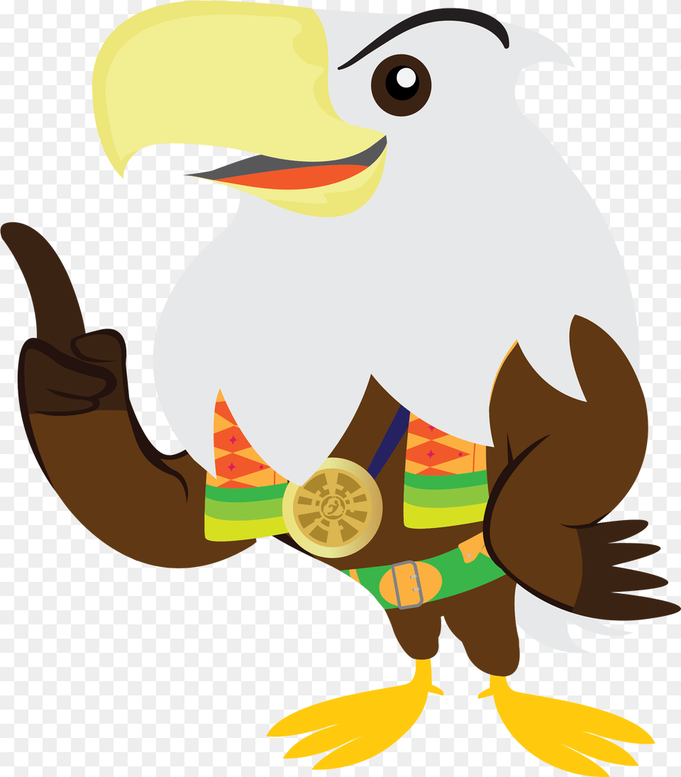 Asian Paragames 2018 Mascot Momo Clipart 3rd Asian Para Games, Animal, Beak, Bird, Fish Free Png Download