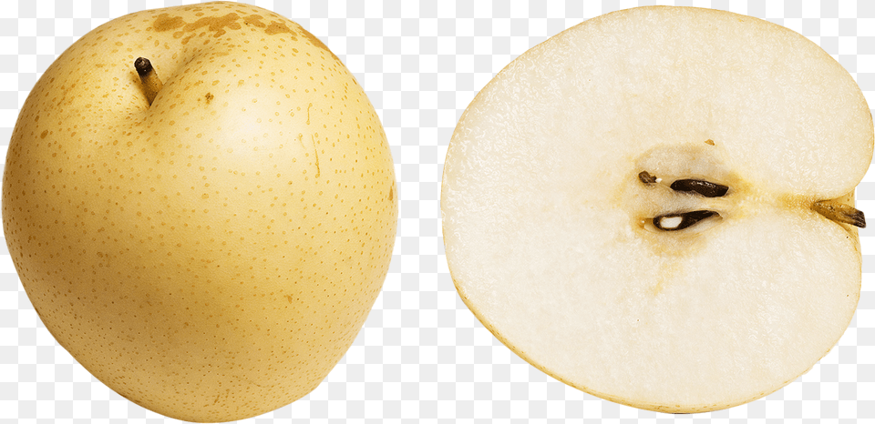 Asian Pear Slice Image Images Asian Pear Background, Produce, Plant, Food, Fruit Free Png Download