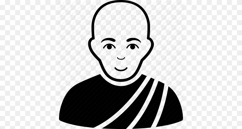Asian Religion Buddhism Buddhist Monk Religious Boy Thai Guy, Face, Head, Person, Photography Free Png Download