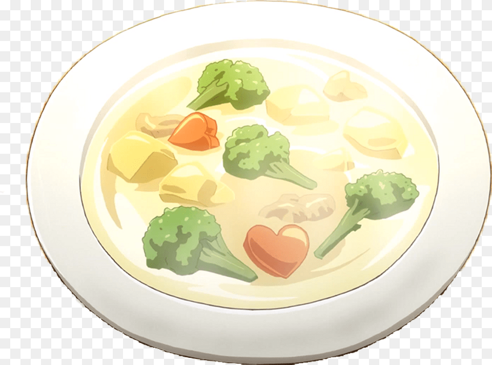 Asian Soups Recipe, Meal, Plate, Dish, Food Free Png Download