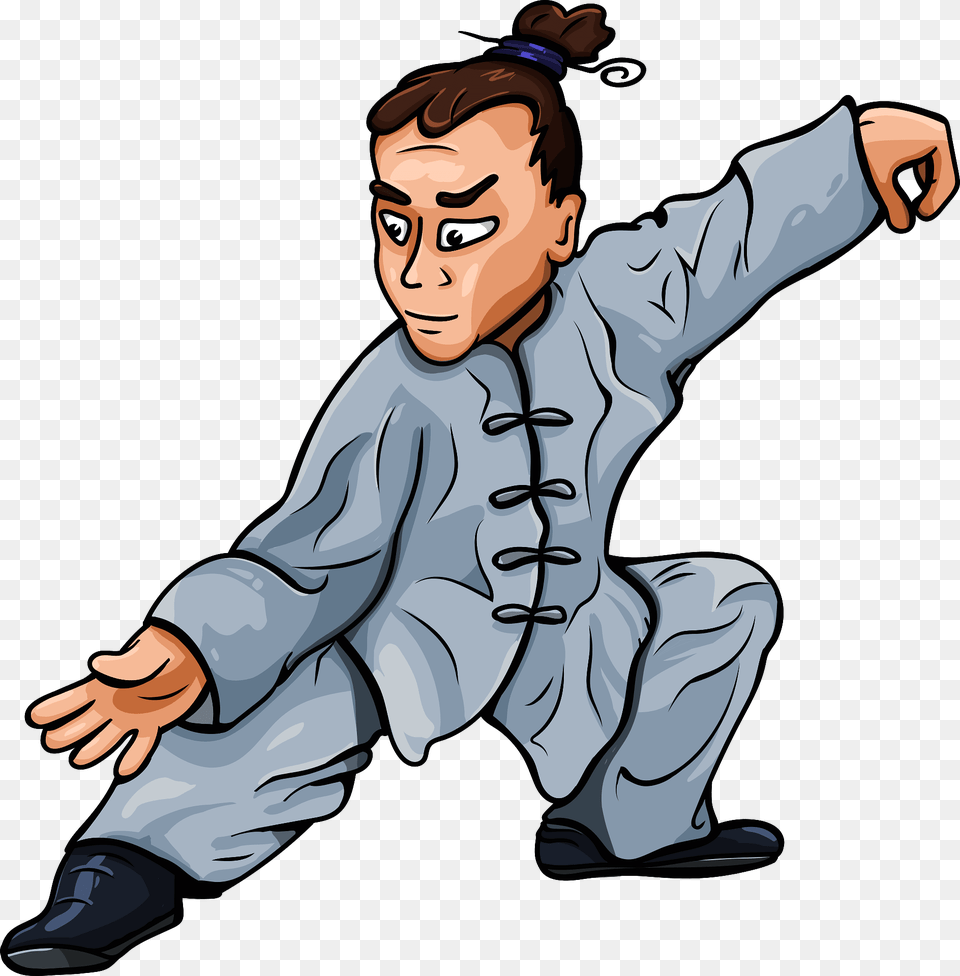 Asian Warrior Clipart, Martial Arts, Person, Sport, Tai Chi Free Png