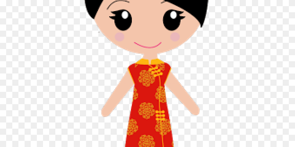 Asians Clipart, Formal Wear, Clothing, Doll, Dress Free Png Download