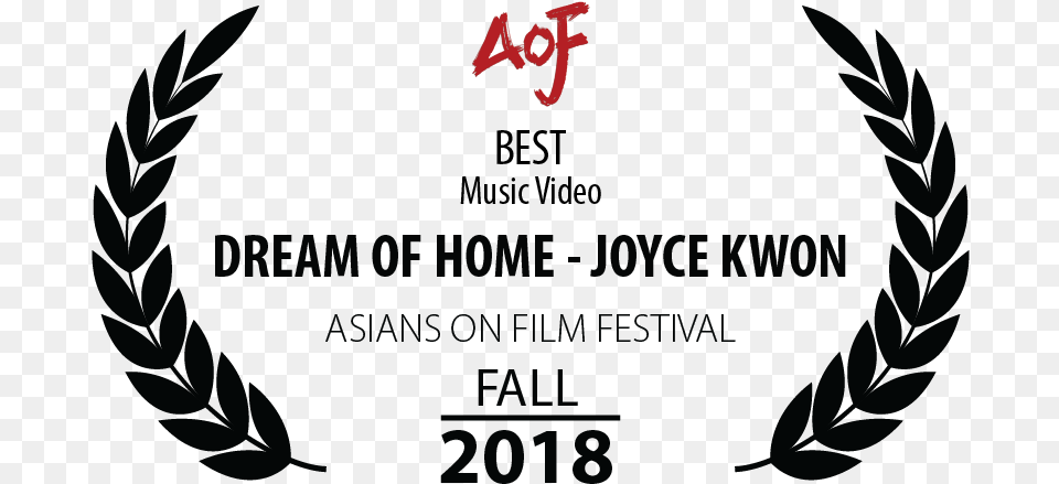 Asians On Film Festival 2019 Best Music Video, Logo, Symbol, Emblem, Text Free Png