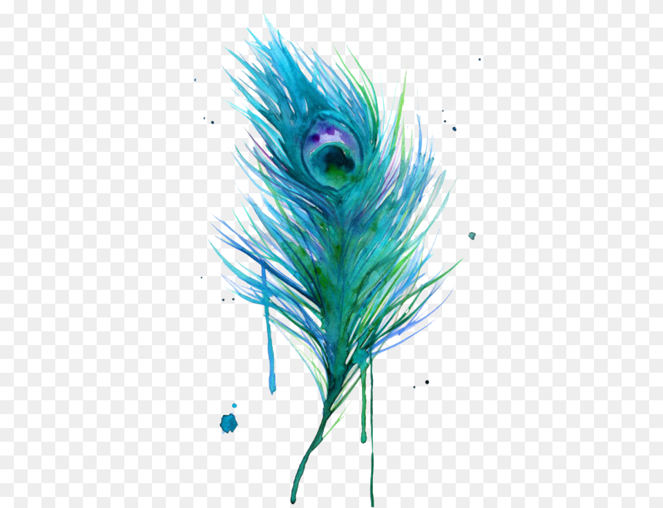 Asiatic Peafowl Feather Bird Clip Art Watercolor Peacock Feather Painting, Graphics, Pattern, Accessories, Fish Free Transparent Png