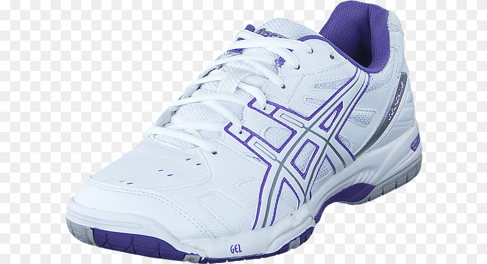 Asics Gel Game 4 Purple White 00 Womens Synthetic Cross Training Shoe, Clothing, Footwear, Running Shoe, Sneaker Free Transparent Png