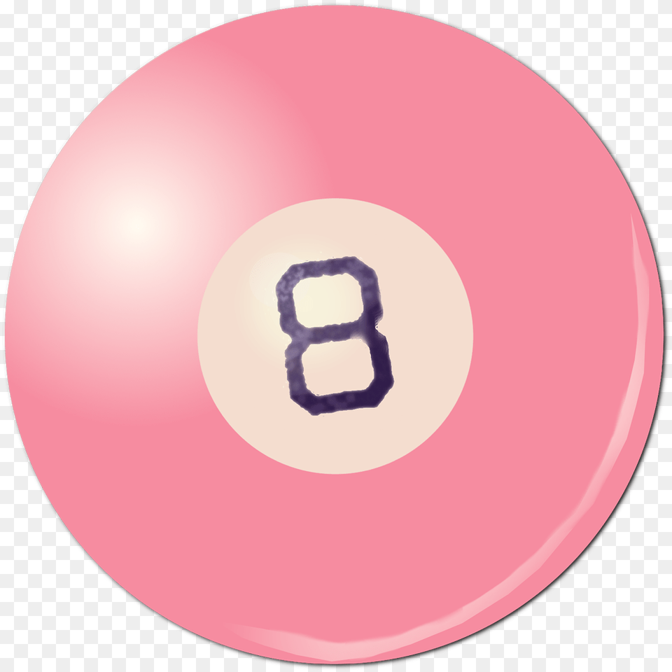 Ask A Question Amp Click The Magic 8 Ball Drop A Magic 8 Ball, Text, Symbol, Disk, Number Free Png