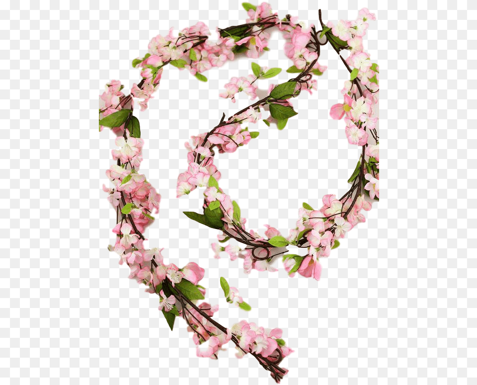 Ask For An Estimate Diy Cherry Blossom Garland, Flower, Flower Arrangement, Petal, Plant Png Image