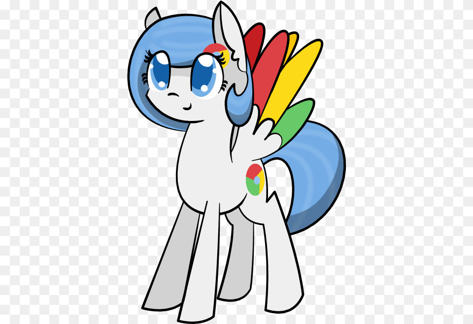 Ask Google Chrome U2014 Hereu0027s A Pony For You Cartoon, Baby, Person, Face, Head Free Png Download