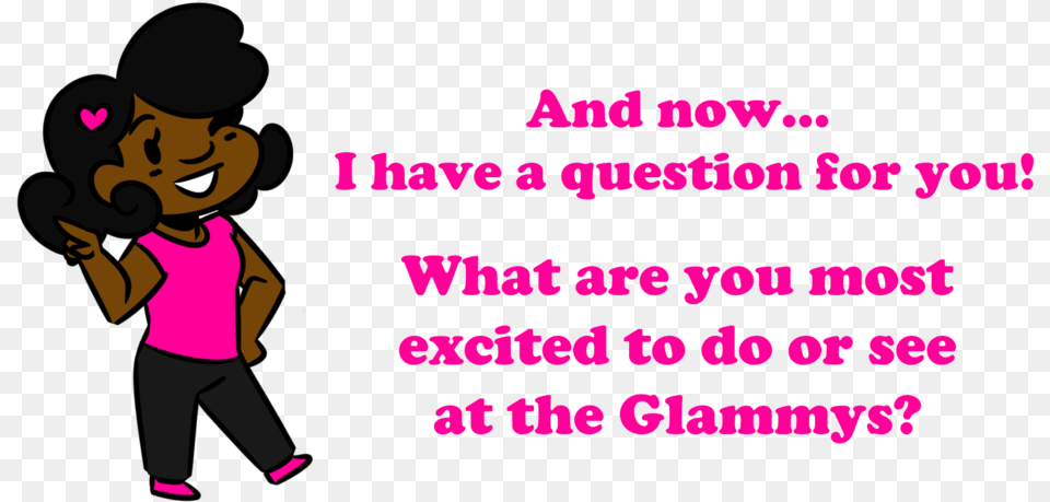 Ask Sam Question For You Glammys Cartoon, Baby, Person, Purple, Face Png