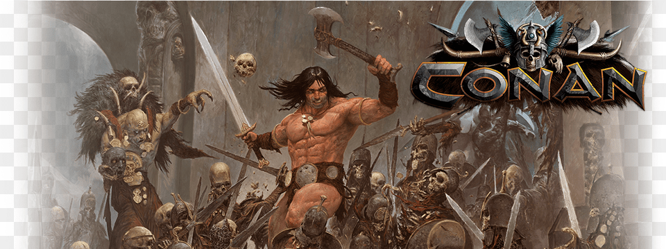 Asmodee Conan Adventures In An Age Undreamed, Adult, Male, Man, Person Free Transparent Png