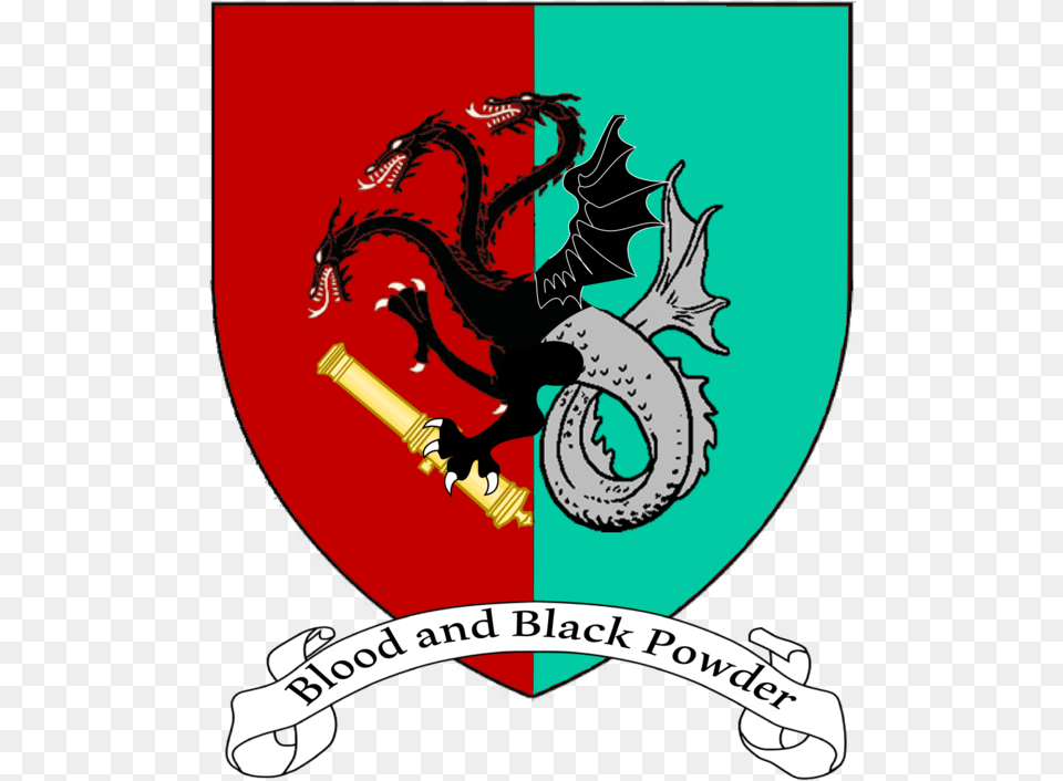 Asoiaf Targaryen And Velaryon Sigil, Dragon Png