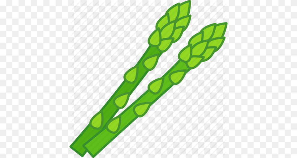 Asparagus Garden Grass Green Sparrow Two Vegetable Icon, Food, Plant, Produce, Dynamite Free Transparent Png