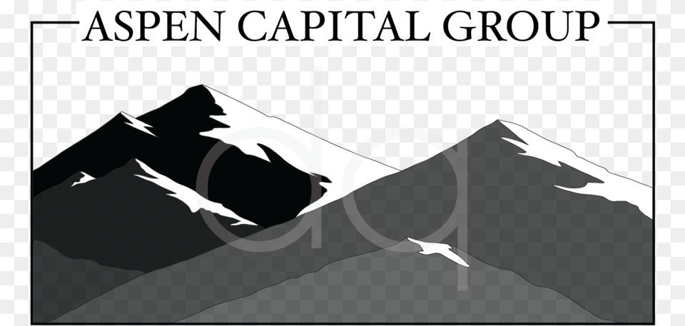 Aspen Capital Bw Mountains Illustration, Stencil, Adult, Female, Person Free Transparent Png