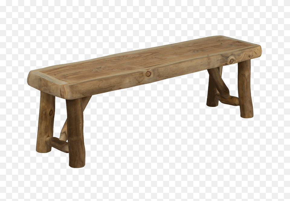 Aspen Log Picnic Table With Benches Rustic Log Furniture Of Utah, Bench, Wood Free Png Download