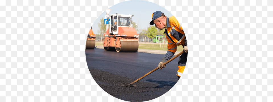 Asphalt Paving Remont Dorog Lnr, Worker, Tarmac, Road, Person Free Transparent Png