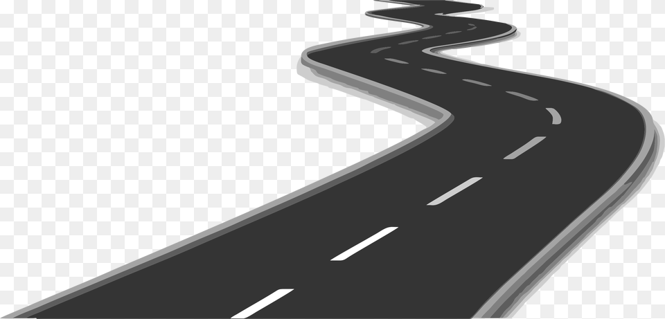Asphalt Road Graphic Of A Road, Freeway, Highway, Tarmac Free Transparent Png