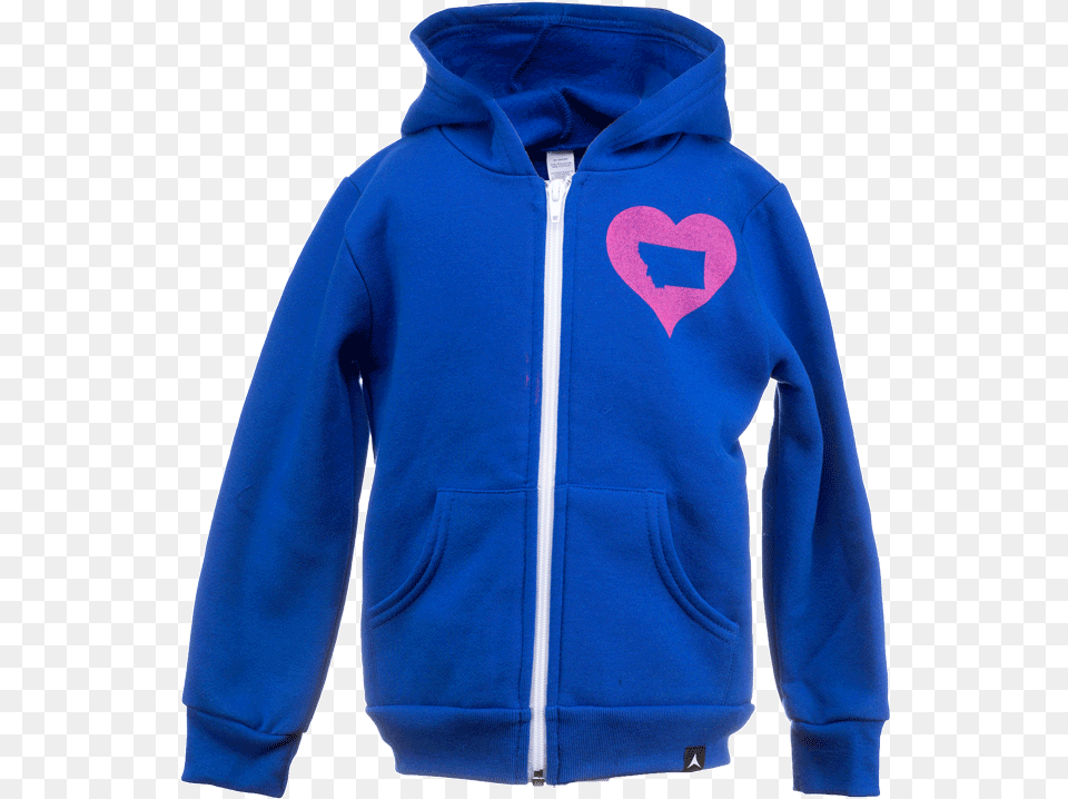 Aspinwall Kids Full Zip Heart Blue Blue 1 Hoodie, Clothing, Fleece, Knitwear, Sweater Png Image