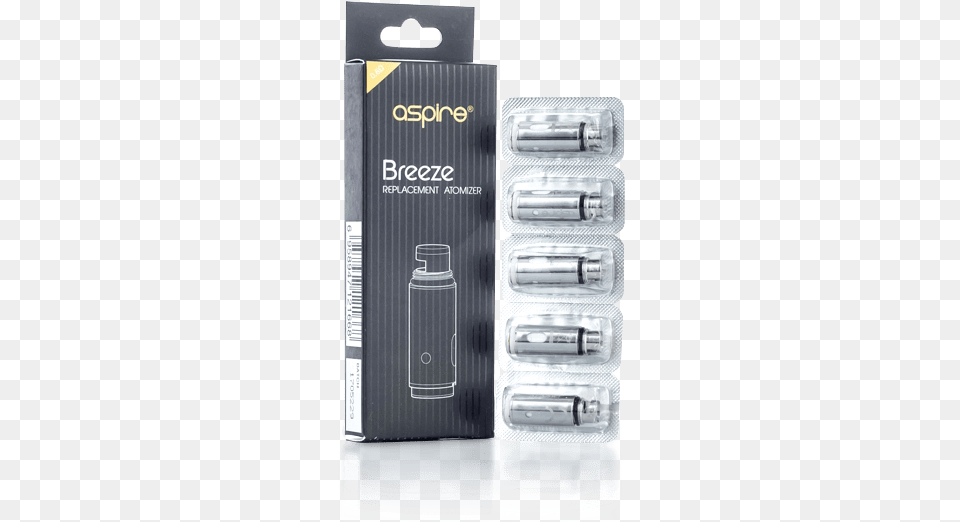 Aspire Breeze 2 Coils, Bottle, Lamp, Shaker Png Image