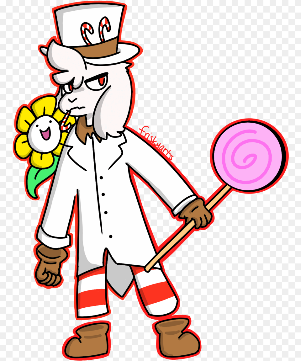 Asriel And Flowey From Undertale Gloomverse Lemon Kid, Food, Sweets, Baby, Person Free Transparent Png