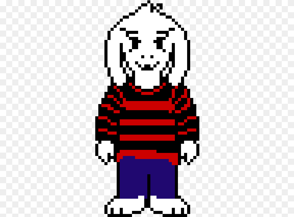 Asriel Colored Sprite, Clothing, Knitwear, Sweater, Qr Code Png