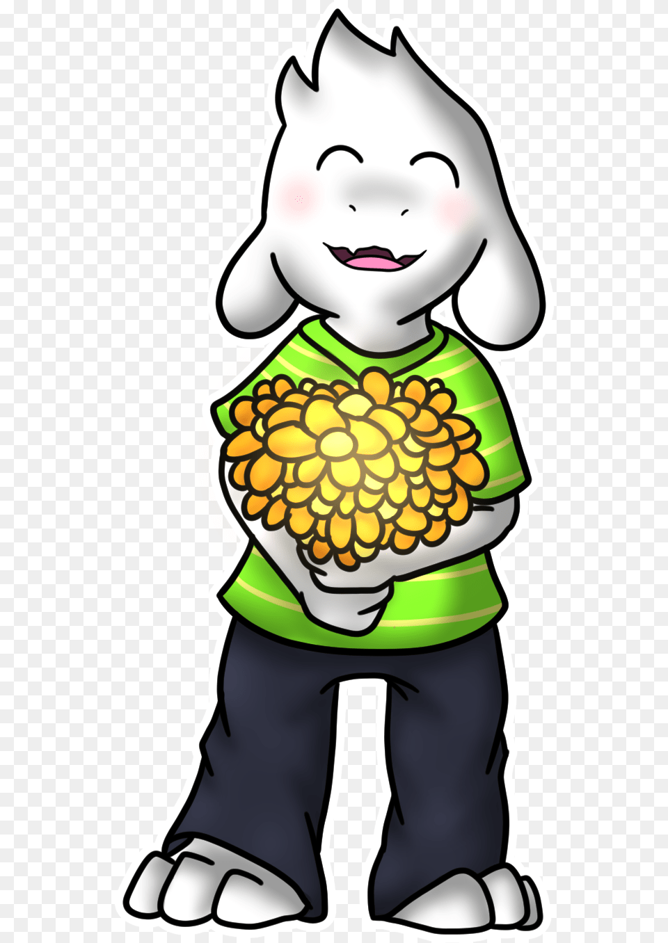 Asriel Dreemurr Cartoon, Photography, Baby, Person, Face Free Png