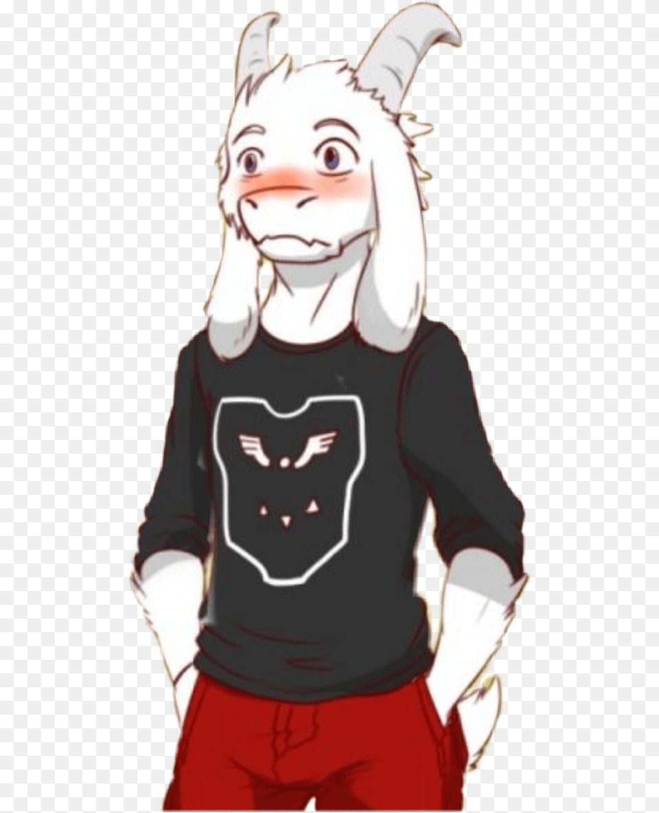 Asriel Dreemurr Undertale Asriel X Reader, Clothing, T-shirt, Baby, Person Free Transparent Png