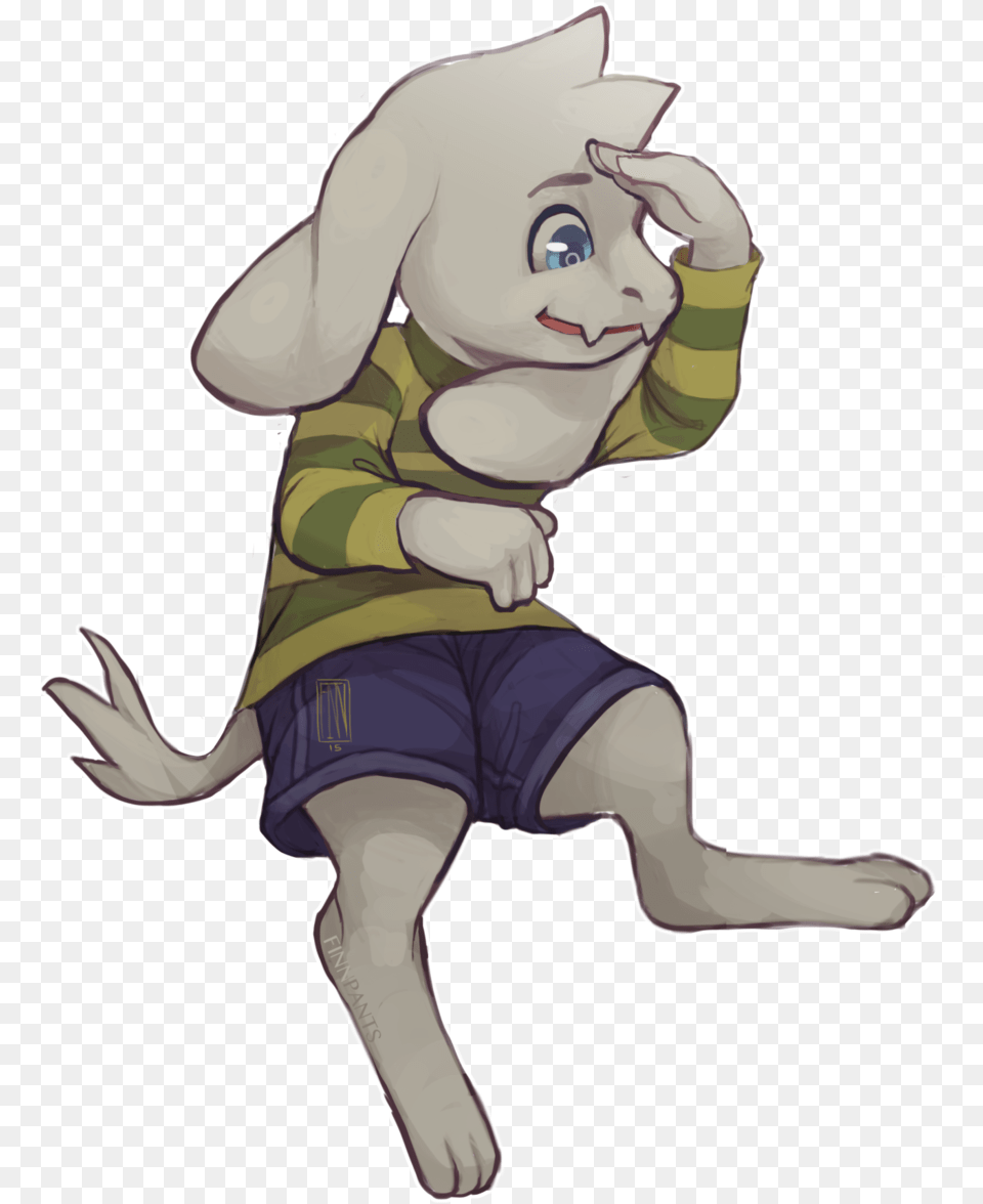 Asriel Weight Gain Undertale, Baby, Person, Art, Cartoon Png