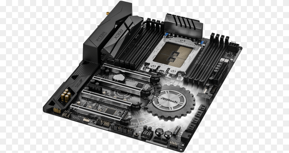 Asrock Fatal1ty X399 Professional, Computer Hardware, Electronics, Hardware, Machine Free Png