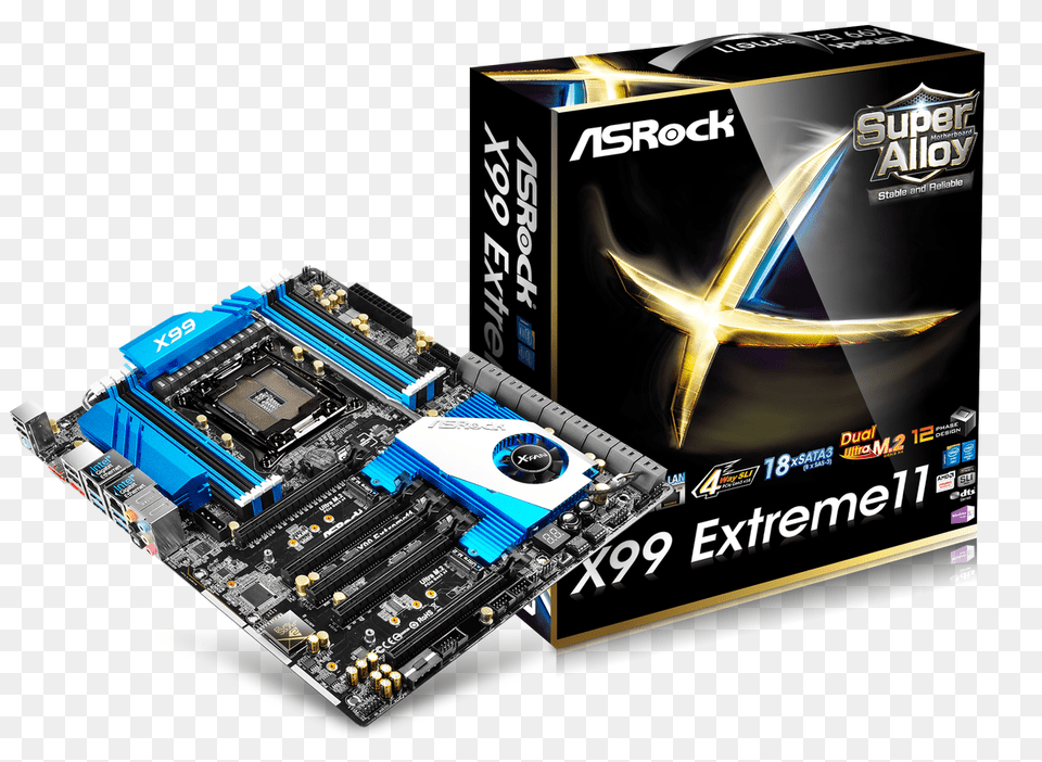 Asrock Unleashes The Extreme Monster Motherboard, Computer Hardware, Electronics, Hardware, Computer Png