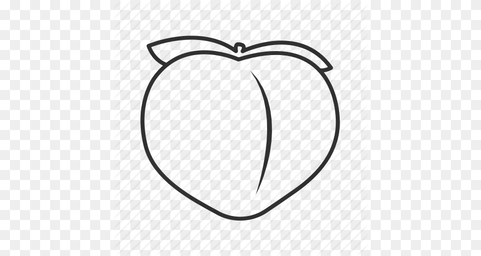 Ass Emoji Emoji Fruit Healthy Food Juice Juicy Fruit Peach Icon, Gate, Knot Free Transparent Png