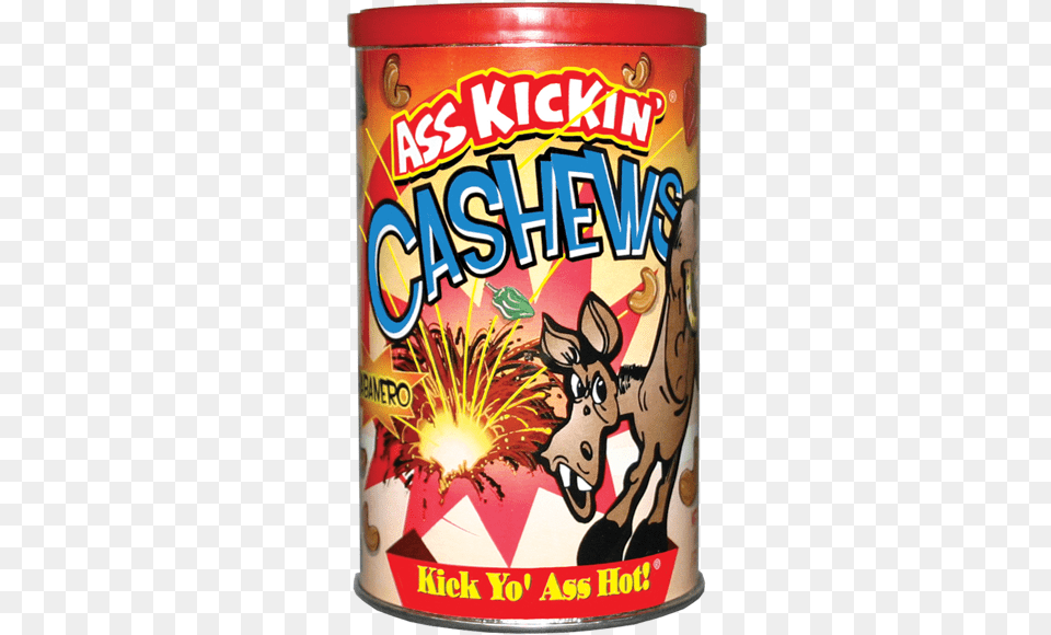 Ass Kickin39 Cashews 7 Food, Tin, Can Free Transparent Png