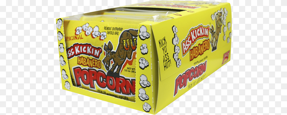 Ass Kickin39 Habanero Popcorn 12 Pack 22 I Can39t Believe It39s Not Butter, Food, Sweets Png Image