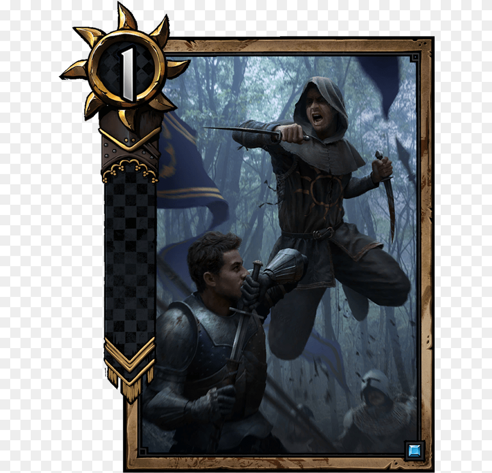 Assassin Gwent Assassin, Adult, Person, Man, Male Free Png