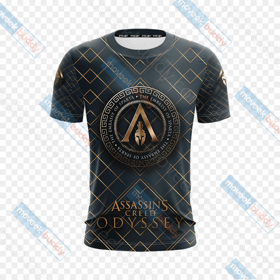 Assassin S Creed Odyssey New Unisex 3d T Shirt T Shirt, Clothing, T-shirt, Jersey Free Png Download