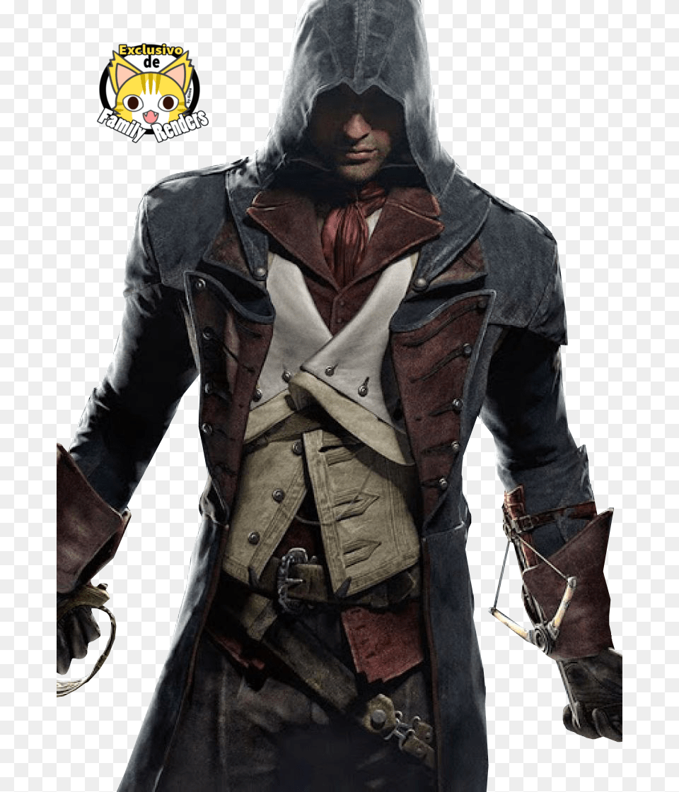 Assassin S Creed Unityarno Dorian Assasin39s Creed Arno Dorian Poster, Clothing, Coat, Jacket, Face Free Png Download