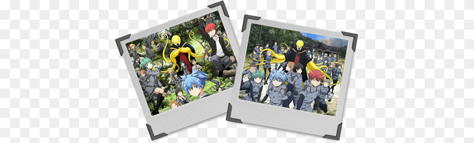 Assassination Classroom Anitousen Anime Creditless Logo, Publication, Comics, Book, Collage Free Png Download