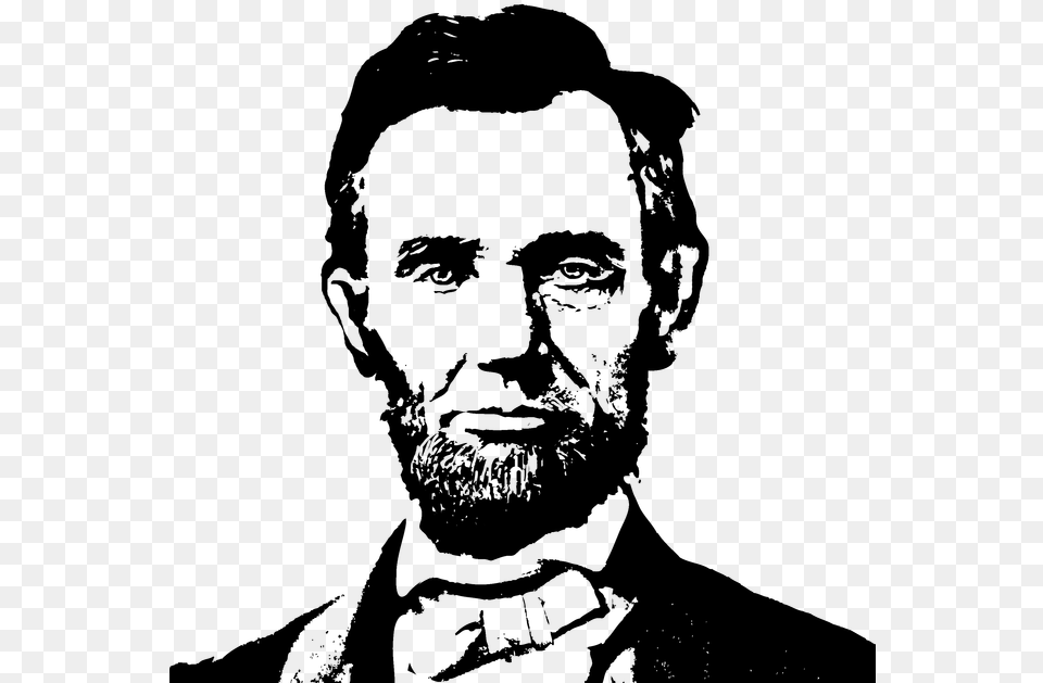 Assassination Of Abraham Lincoln President Of The United Abraham Lincoln, Gray Free Transparent Png