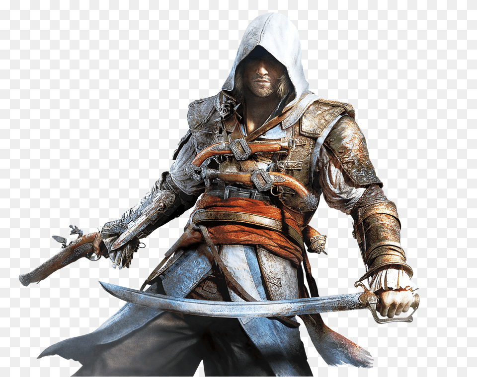 Assassins Creed, Sword, Weapon, Person, Samurai Free Png