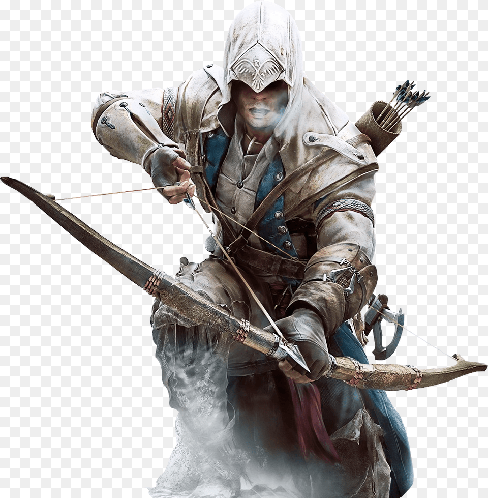 Assassins Creed, Archer, Archery, Bow, Person Free Png