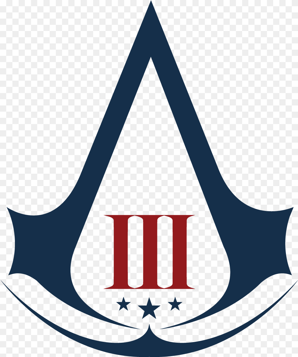 Assassins Creed 3 Icon Symbol Logo Vector Assassin39s Creed Logo Transparent, Emblem, Person, Weapon Png Image