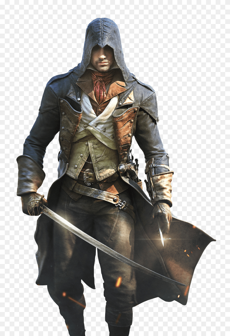 Assassins Creed, Weapon, Sword, Person, Man Free Png Download