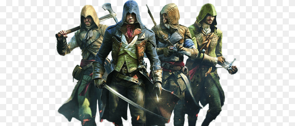 Assassins Creed Assassins Creed Unity Hd Ac Unity Pc Or Assassins Creed Pc, Clothing, Costume, Person, Sword Png Image