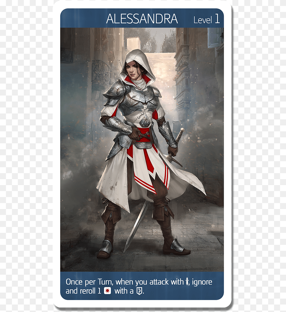Assassins Creed Board Game Assassin39s Creed Miniatures Game, Adult, Female, Person, Woman Free Transparent Png