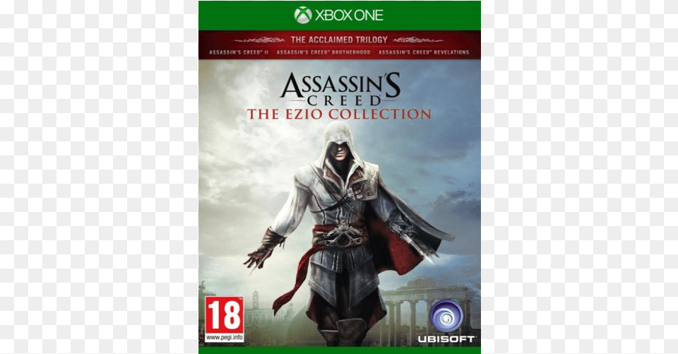 Assassins Creed Ezio Collection Assassin39s Creed The Ezio Collection Xbox One Game, Book, Publication, Adult, Female Png
