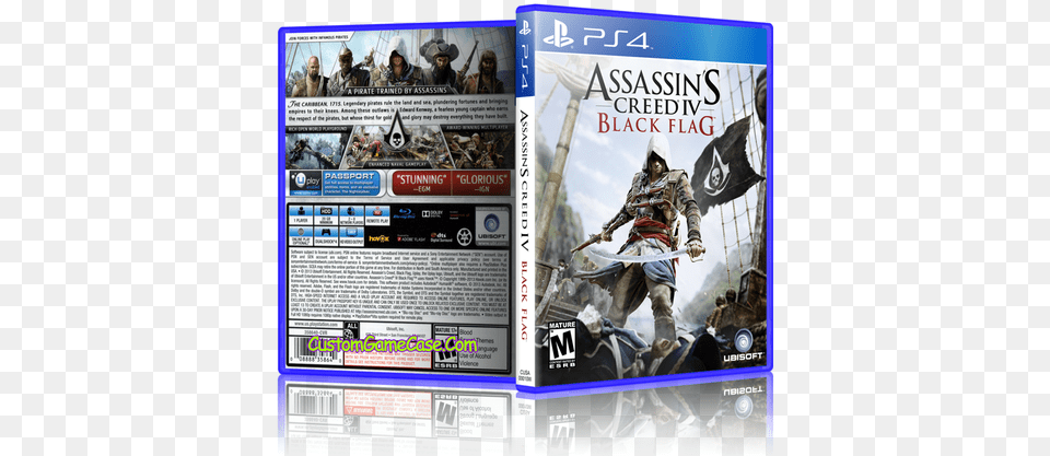 Assassins Creed Iv Black Flag Assassin39s Creed Iv Black Flag Skull Edition Game, Adult, Advertisement, Male, Man Free Png Download