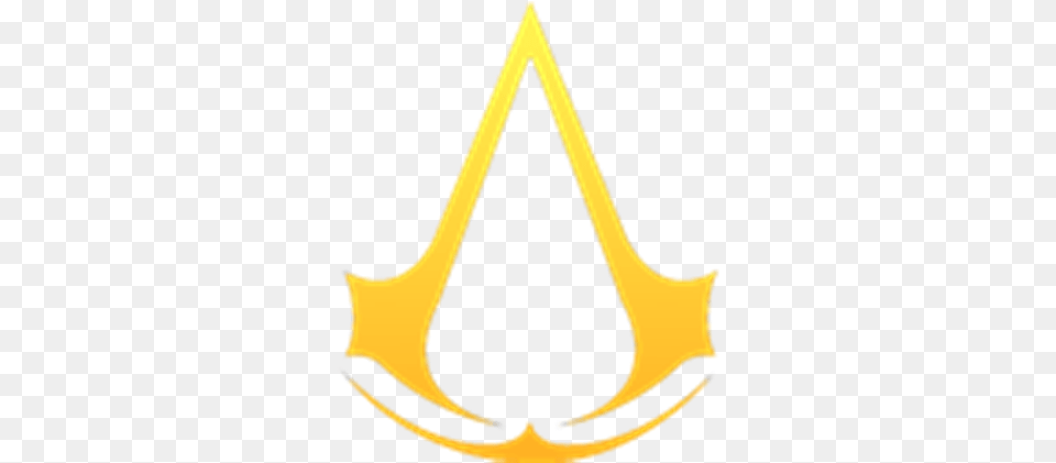 Assassins Creed Logo Golden Assassin Creed Unity Logo, Emblem, Symbol, Weapon Png Image