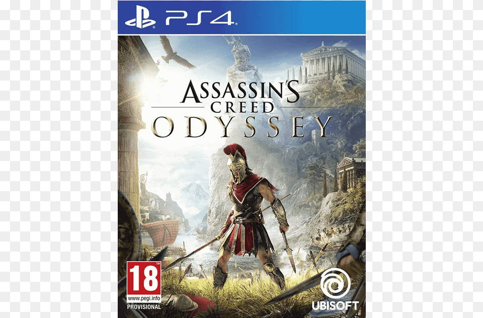 Assassins Creed Odyssey, Book, Publication, Adult, Female Free Transparent Png